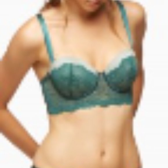 BLUSH Balconette Bra 34B & Boyshort M - Picture 5 of 6